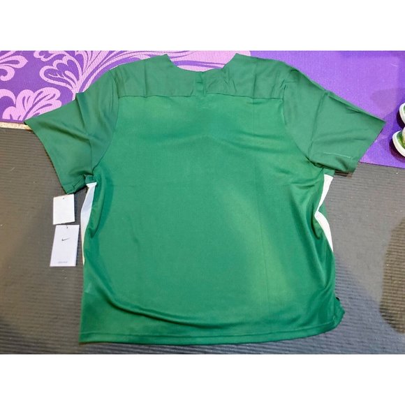 Nike Untouchable Speed V Neck Short Sleeve Jersey Mens Green 881252-342 XL - Picture 5 of 9